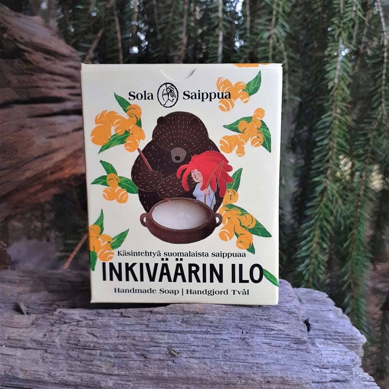 Inkiväärin Ilo -saippua 60 g Saippuat Sola 