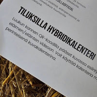 Joulukalenteri Kalenterit Tiluksilla 