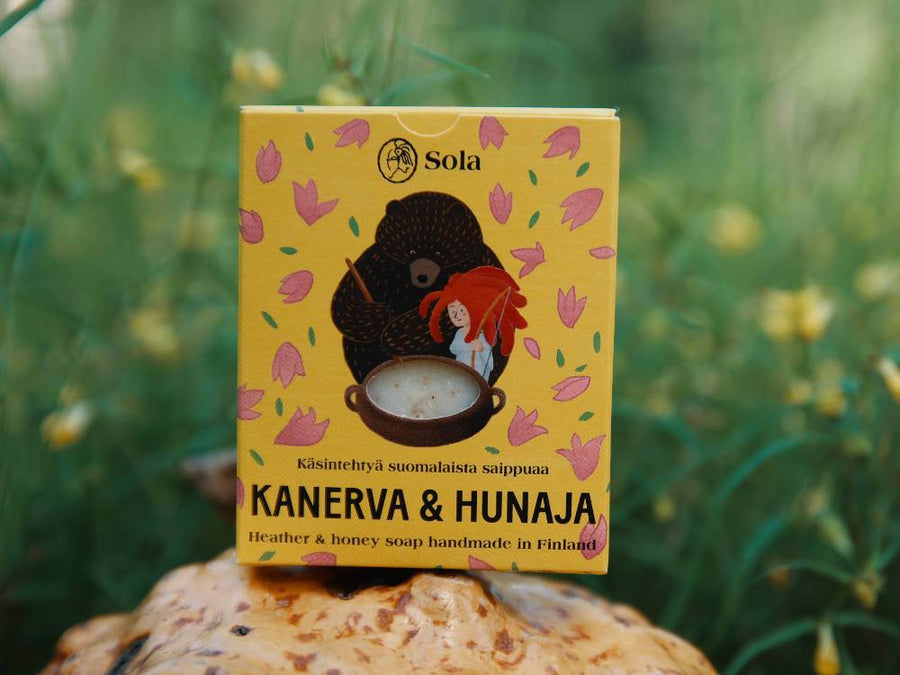 Kanerva & Hunaja -saippua 60g Soap Sola 