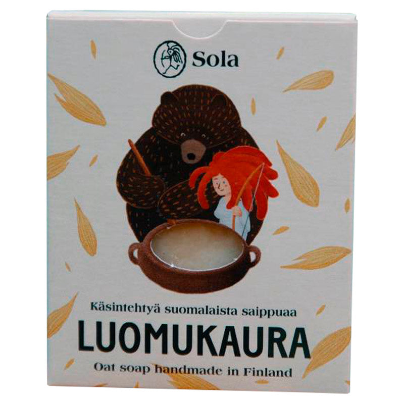 Luomukaura-saippua 60 g Saippuat Sola 