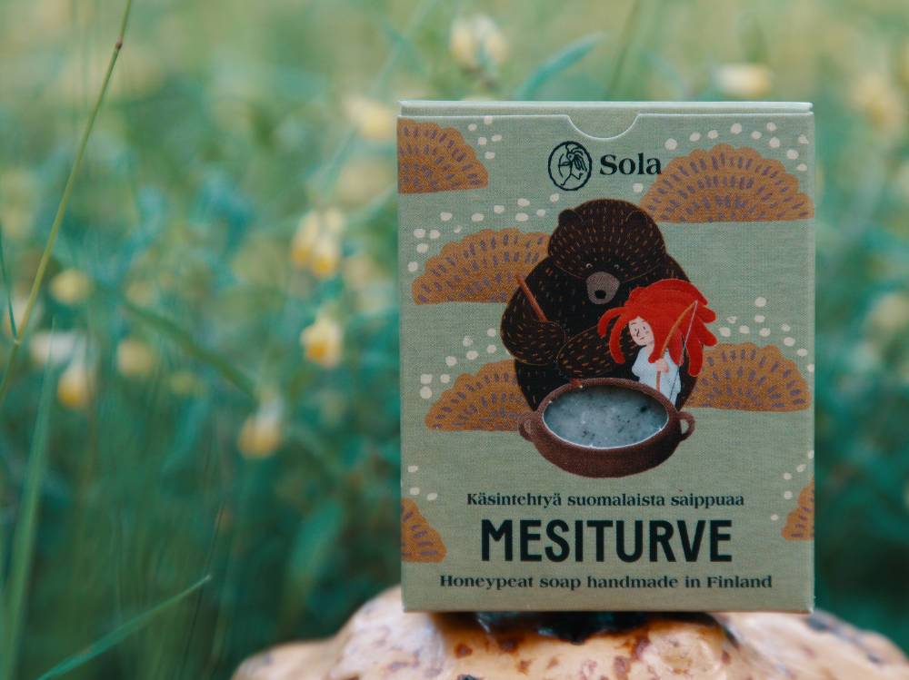 Mesiturve-saippua 60g Soap Sola 