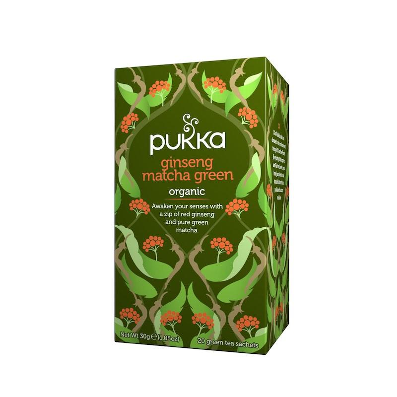 Tee Ginseng Matcha Green 30 g Tea Pukka 